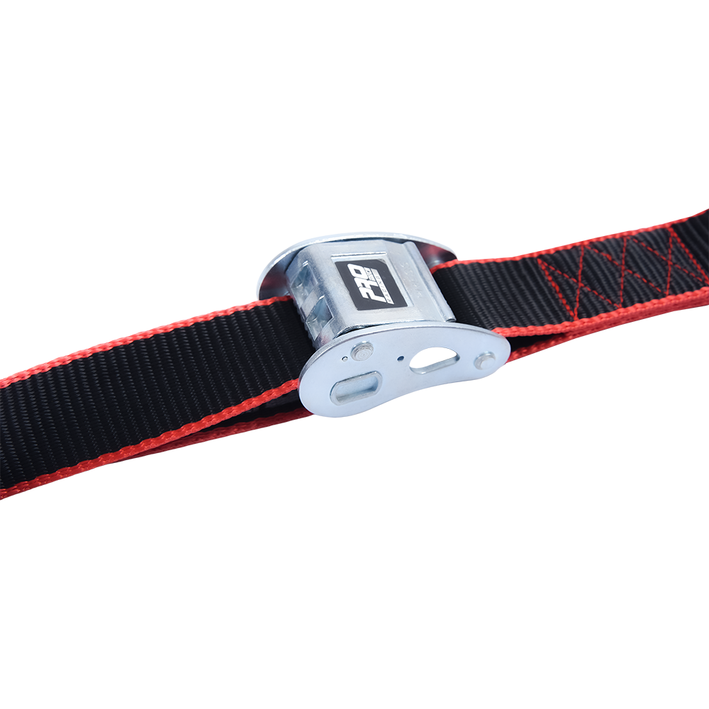 Buicéad Cam Gluaisrothar Durable Customizable Ceangail Síos Strap le Hook Sábháilteachta