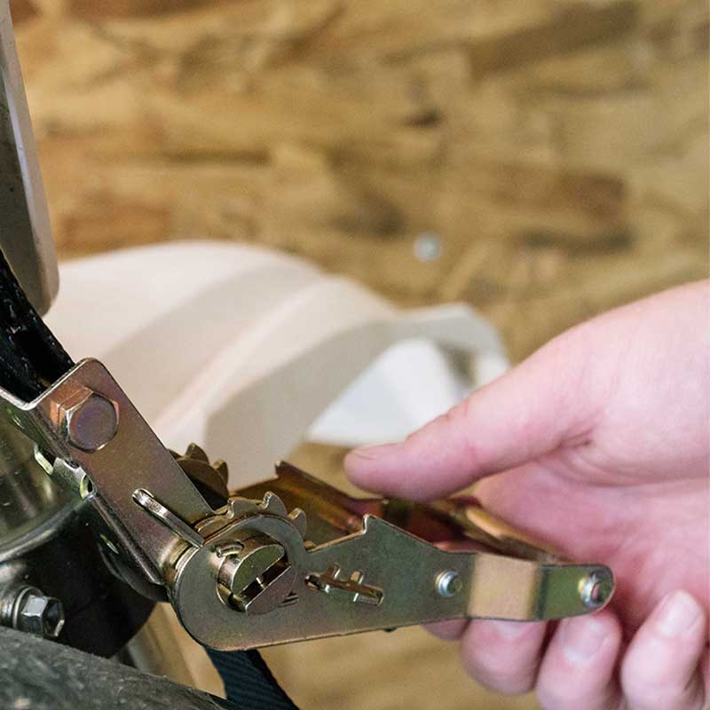 Strap Ratchet Mini Gluaisrothar 1'' X 7' le S Dubháin