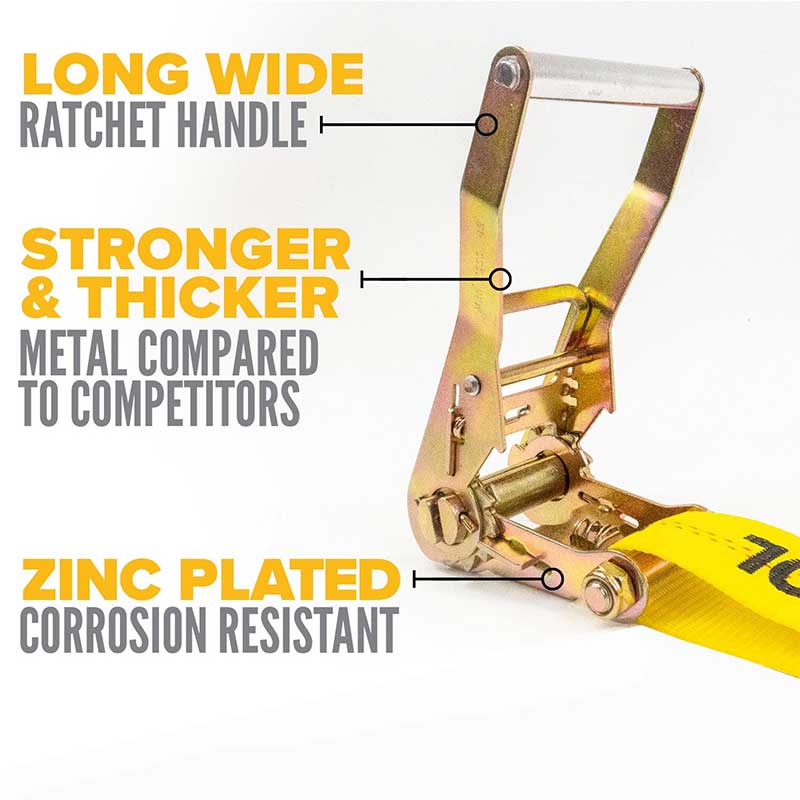 Strap Ratchet 2'' X 30' le D-Fháinní
