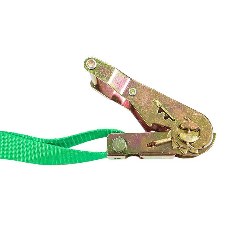 Strap Ratchet Gluaisrothar Ardtionachta 1''X 6' Ceangail Síos Le Lúb Fuaite 12'