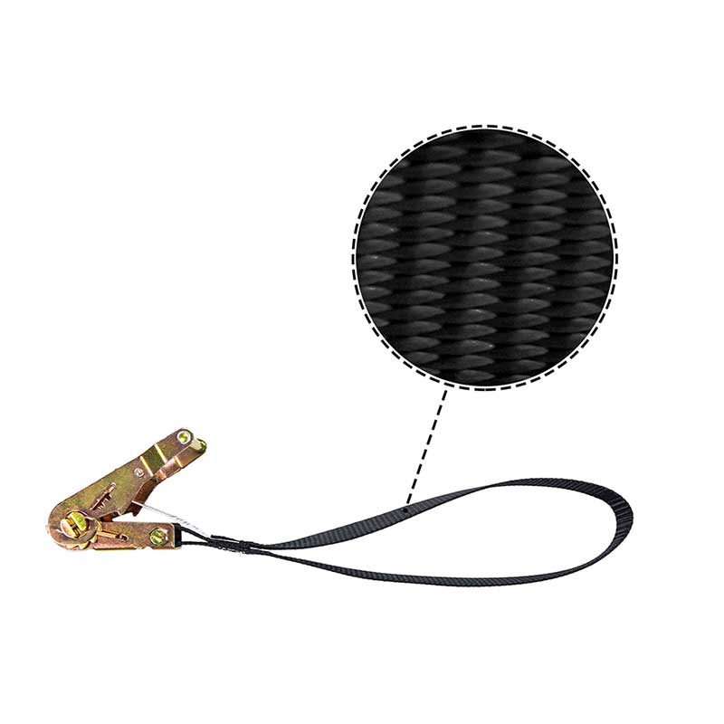 Strap Ratchet Gluaisrothar Ardtionachta 1''X 6' Ceangail Síos Le Lúb Fuaite 12'