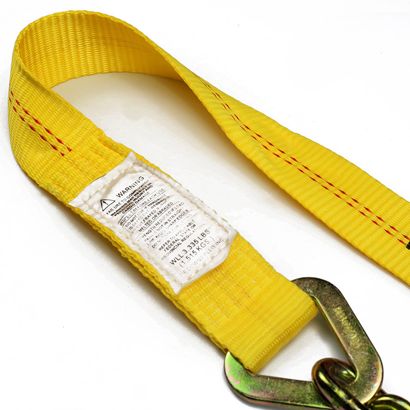 Líne Double-Dearg Strap Ratchet 2 orlach Le Síneadh Ancaire Slabhra