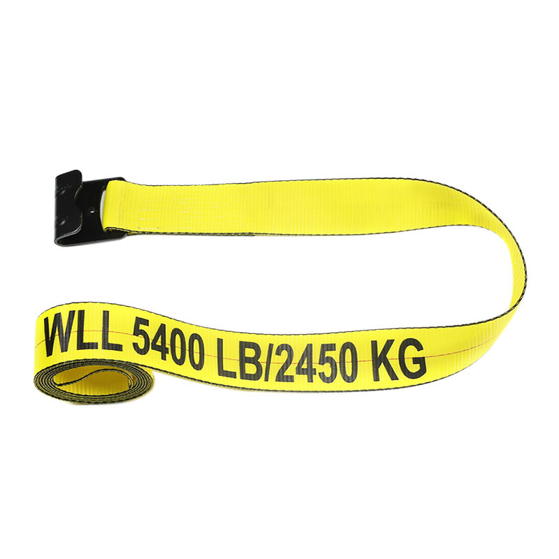 Strap Ratchet Dualgas Trom 3 orlach le Flat Hook le haghaidh Truck Leantóra