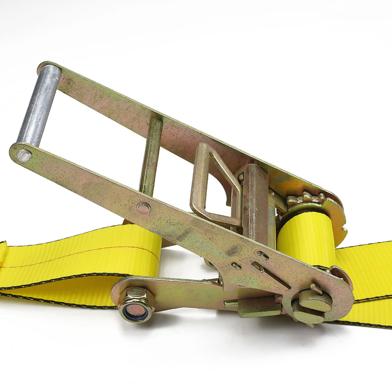 3inch Ard-Teanntachta poileistir Uigí Lasta Ratchet Ceangail Síos Strap