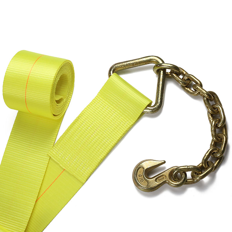 Fad Saincheaptha Strap Ratchet 4inch Le Eisínteachtaí Slabhra