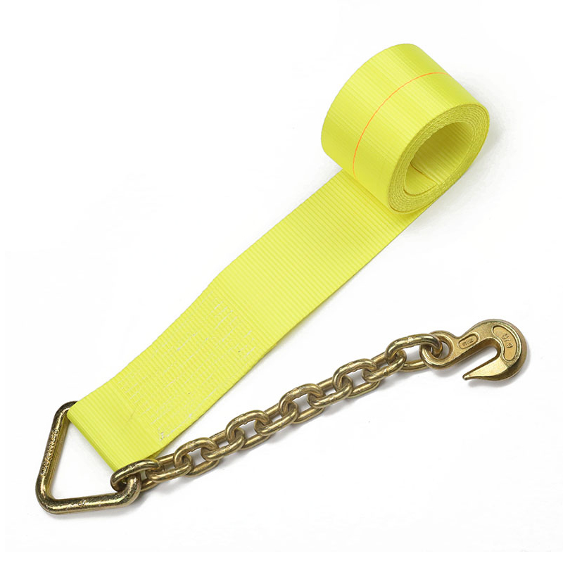 Fad Saincheaptha Strap Ratchet 4inch Le Eisínteachtaí Slabhra