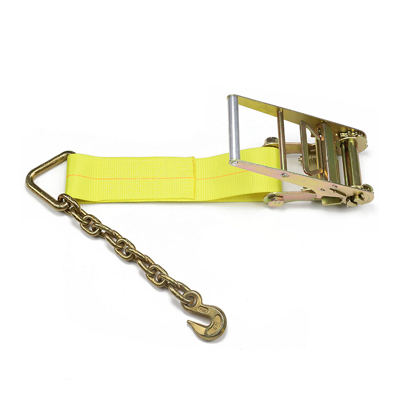 Fad Saincheaptha Strap Ratchet 4inch Le Eisínteachtaí Slabhra