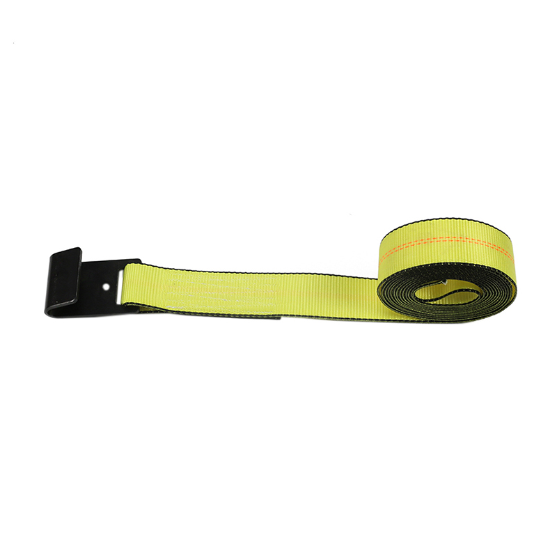 2'' Strapaí Ratchet Flat Hook le haghaidh Urrús Ualach Trucail Leantóra