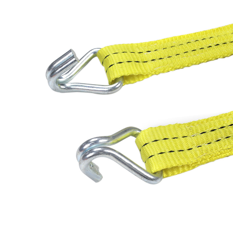 Strapaí Ratchet Láimhseála Brataithe Rubair 35mm 2t le haghaidh Iompar lasta