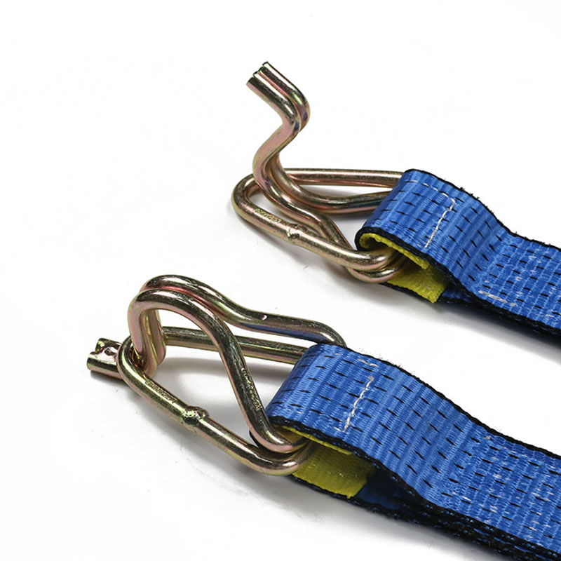 Na Strapaí Ratchet Hook Eala 2INCH Níos faide 5T
