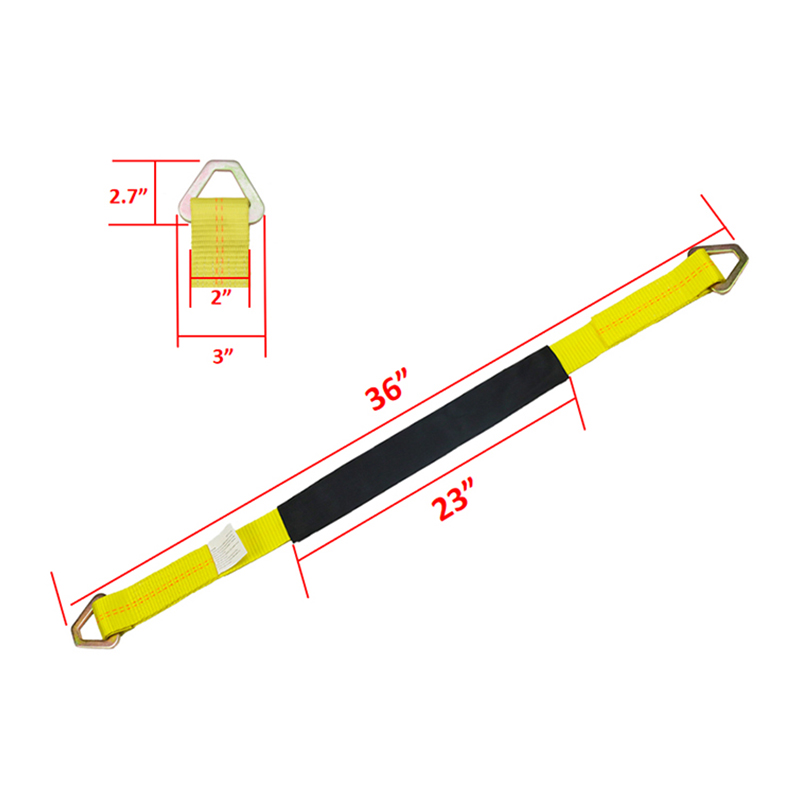 An 4 Pacáiste Acastóra Strap 2-orlach Tíre Roth Síos strap