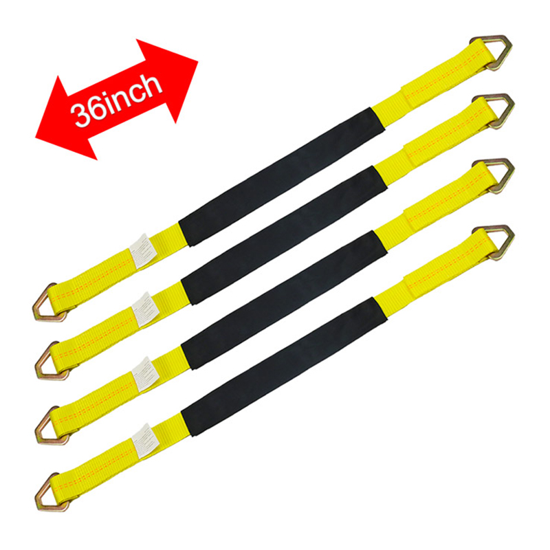 An 4 Pacáiste Acastóra Strap 2-orlach Tíre Roth Síos strap