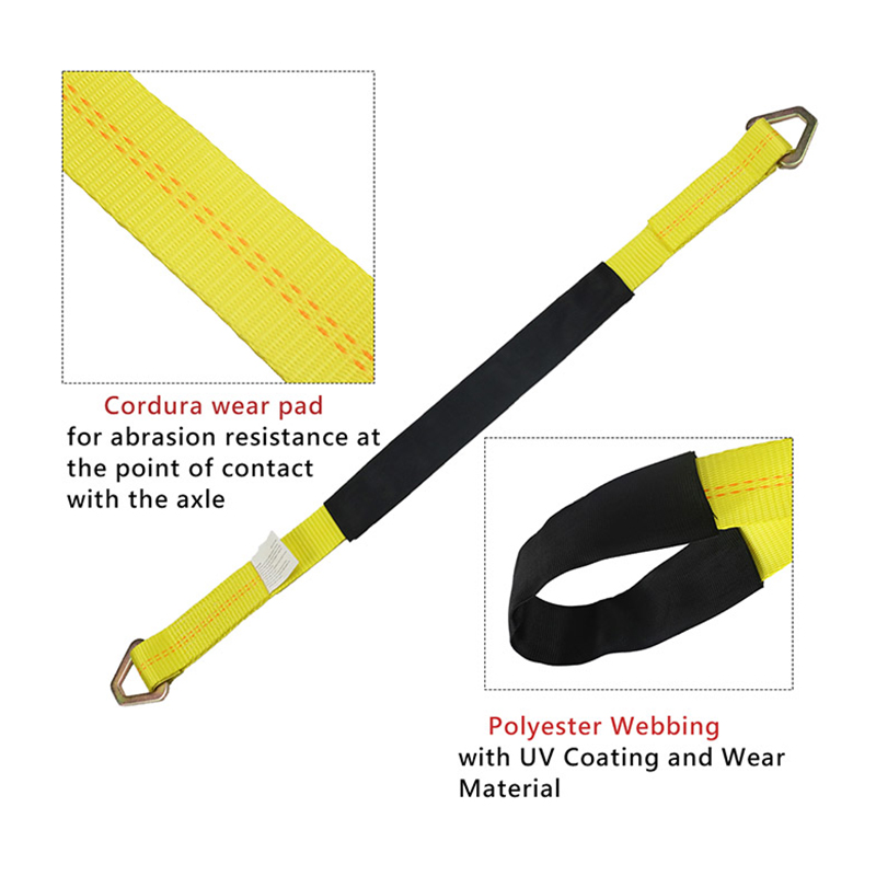 An 4 Pacáiste Acastóra Strap 2-orlach Tíre Roth Síos strap