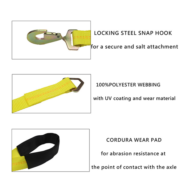 An Strap Iompróir Gluaisteán 10000lbs Roth Tarlóra Gluaisteán