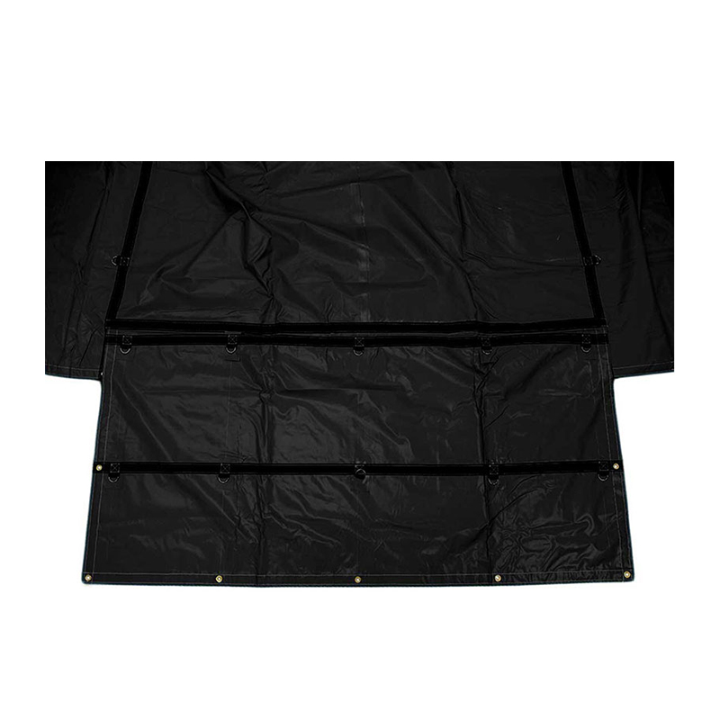 An t-ábhar clúdach ardfheidhmíochta go sonrach Lumber Dualgas Trom Tarp Dubh