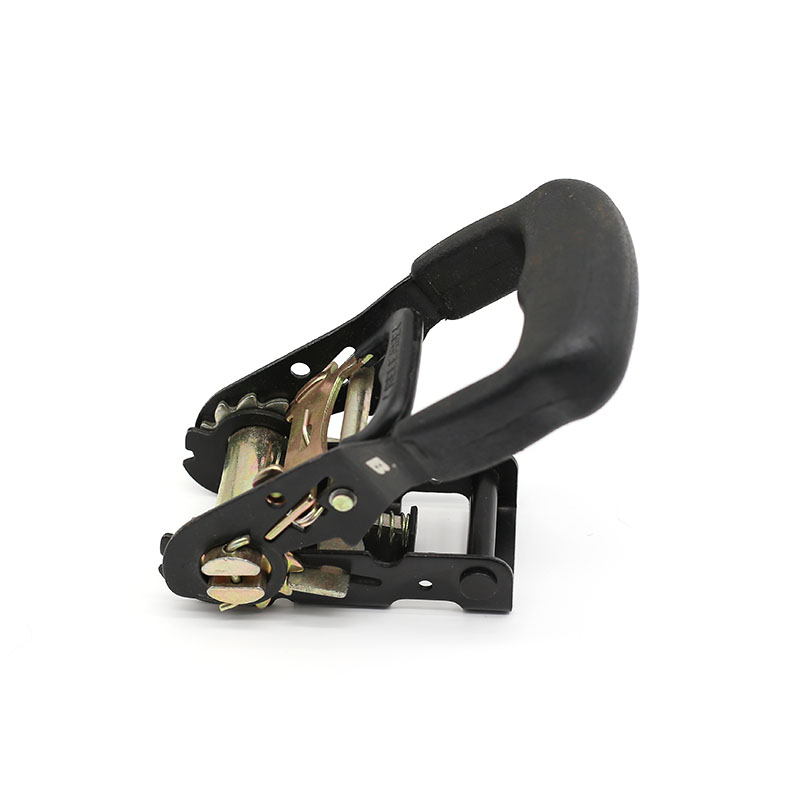 An 1.5 Inch Rubber Handle Ratchet Belt Buckle