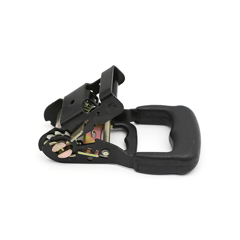 An 1.5 Inch Rubber Handle Ratchet Belt Buckle