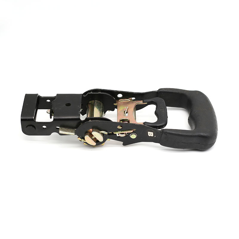 An 1.5 Inch Rubber Handle Ratchet Belt Buckle