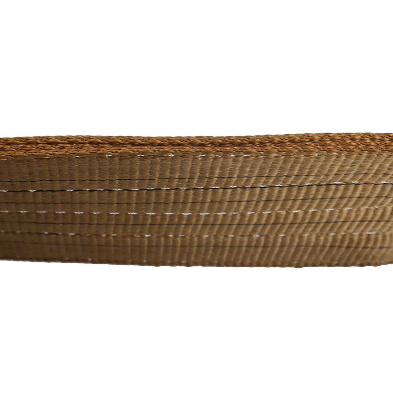 An Sinc Bán Láimhseáil Alúmanam Gearr 2 Ply Flat 6Ton Sling Slabhra Ardaithe