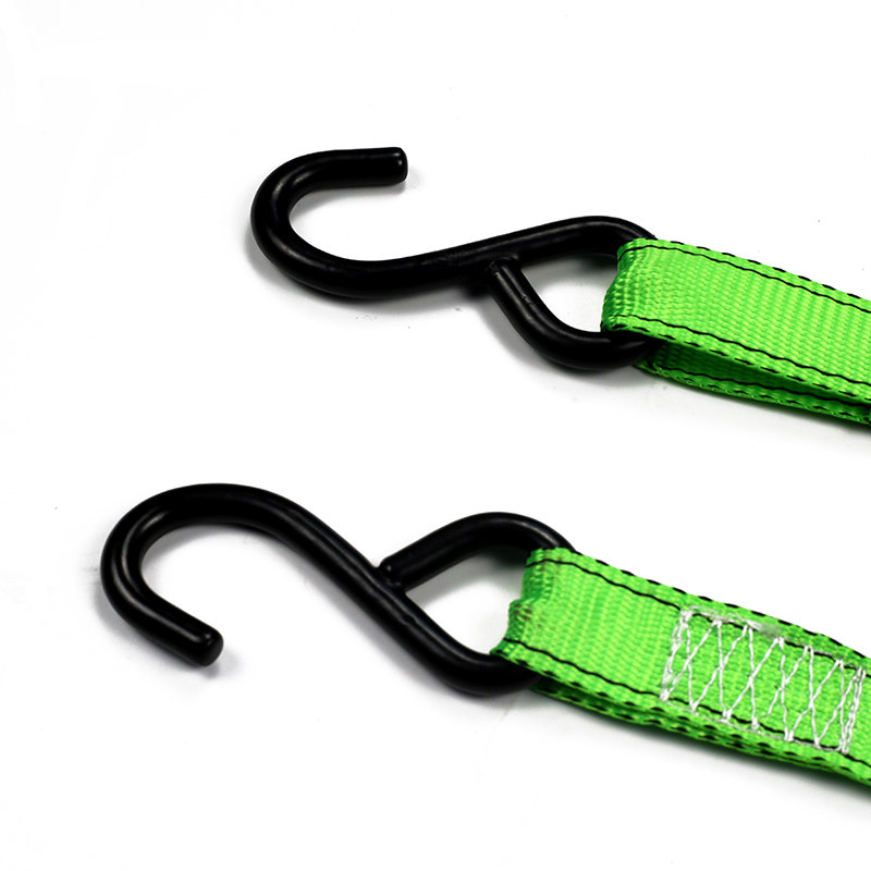 Na Strapaí Ratchet Brataithe Rubair 4PC 1-orlach