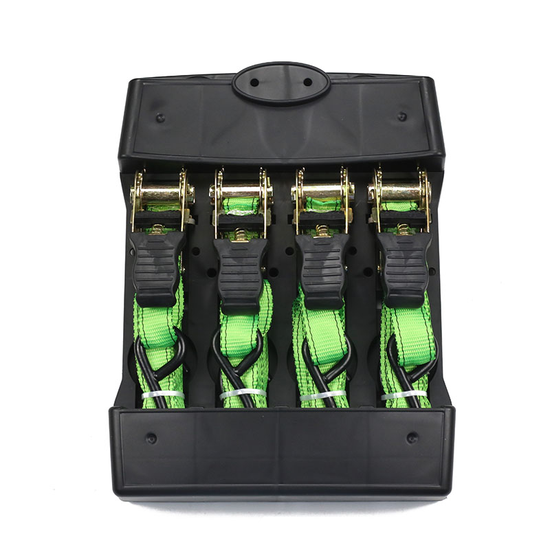 Na Strapaí Ratchet Brataithe Rubair 4PC 1-orlach