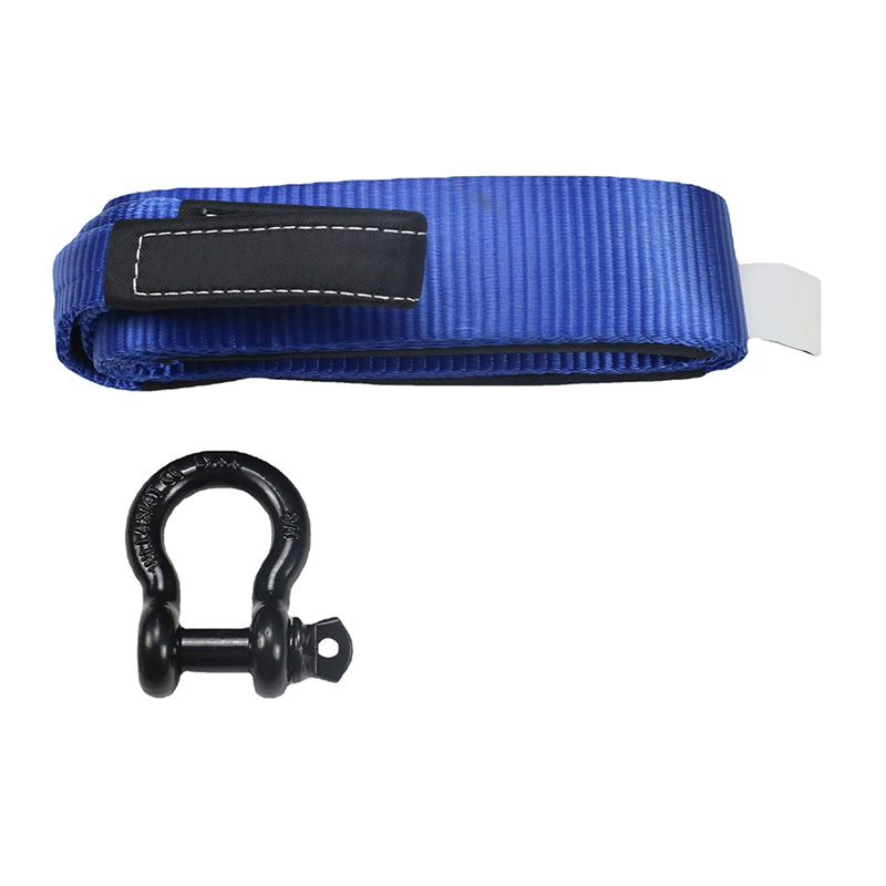 Na Strapaí Barrach D Shackle Blue