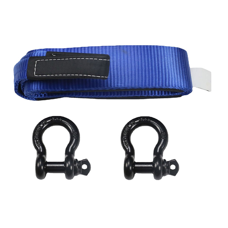 Na Strapaí Barrach D Shackle Blue